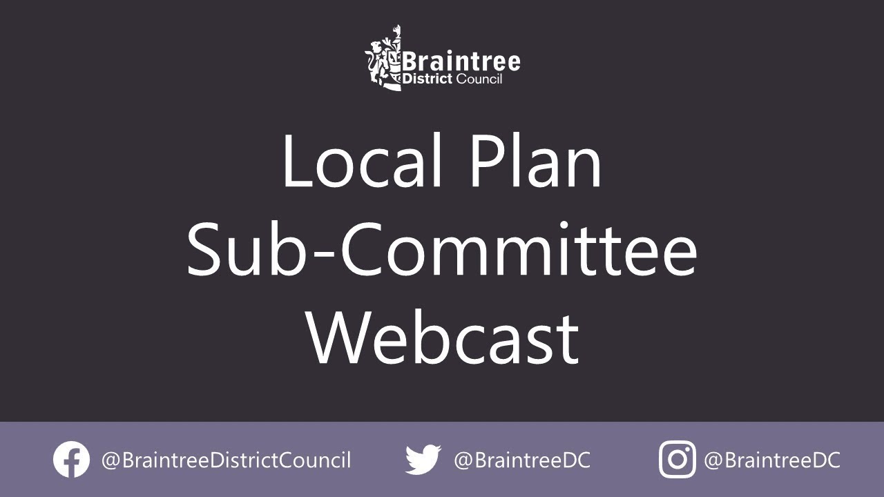 Local Plan Sub Committee - 22nd May 2025