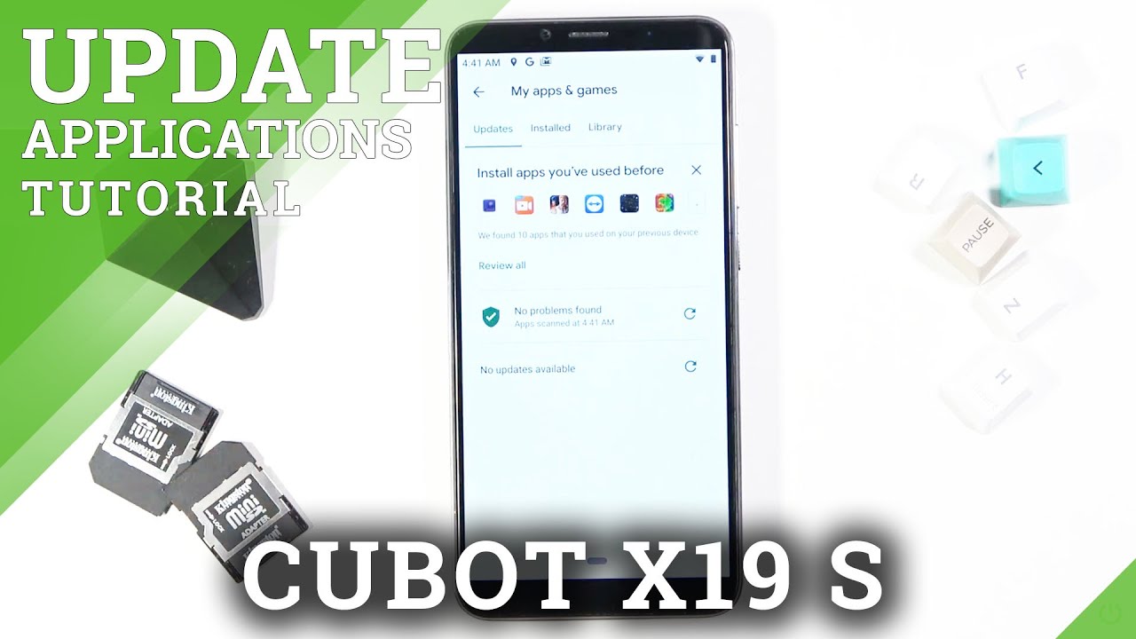 How to Update Apps in CUBOT X19 S - Install Latest App Version