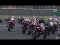 2018 MFJ SUPERBIKE : Autopolis Rd3 2&4 Race JSB1000 Race In Action