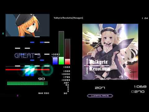 [発狂BMS/Stella] st2 Valkyrie Revolutia [Hexagon] Hard Clear!!