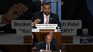 Details Booker FLAMES Kash Patel: 'You are a MOCKERY!' News