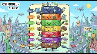 OSI Layer | Open system Interconnection Model I Networking Basics | Packet punk