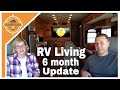 FULL TIME RV LIVING - 6 MONTH UPDATE | LivinRVision!
