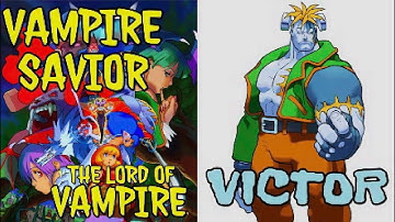 Vampire Savior: The Lord of Vampire - VICTOR [Arcade Mode]