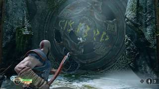 5. لعبة God of War (إله الحرب) حل لغز البوابة ومواجهة Brenna Daudi 😎😎😎 screenshot 5
