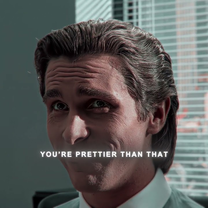 You're Prettier Than That - Patrick Bateman Edit | SUICIDAL-IDOL - ecstacy (slowed)