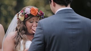 Most Emotional Handwritten Wedding Vows from a Bride & Groom | Joshua & Bailey Most Emotional Handwritten Wedding Vows from a Bride & Groom | Joshua & Bailey