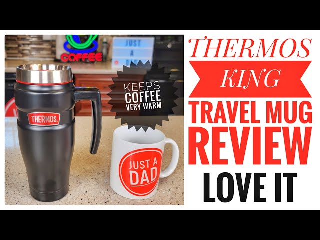 Thermos 16 oz. Stainless King Insulated Stainless Steel Travel Mug with  Handle