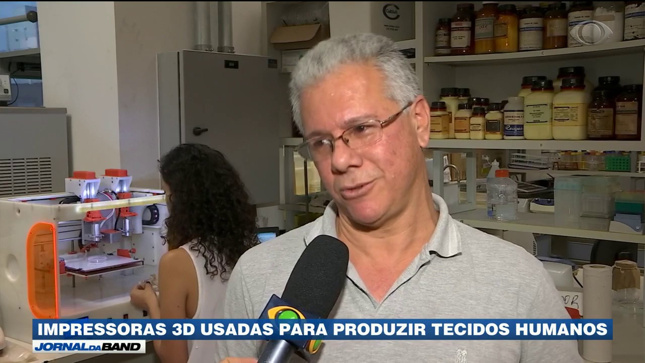 Impressoras 3D para produzir tecidos humanos cafe com jornal acabou