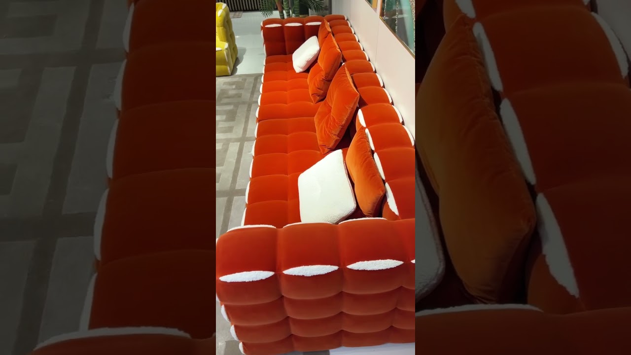 Most sofas on the market are all the same, but a unique and interesting one is truly rare! 