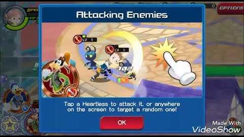 Kingdom Hearts Unity APP Walkthrough Part 1 TUTORIAL