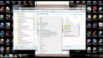 Open DOCX documents with OpenOffice