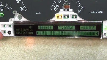 Range Rover L322 pixel repair - Speedo speedometer LCD display fix KIT
