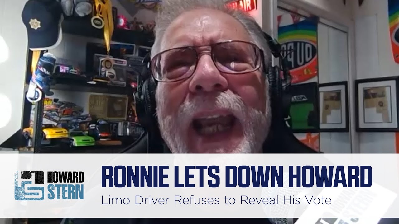 Howard and the Stern Show Staff Beg Ronnie to Reveal His Vote