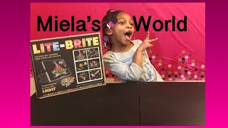 Light Bright Unboxing Play with me
