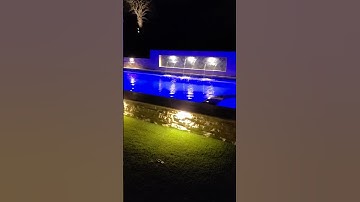 Custom Pool Lighting #diypool #pentair #backyard #backyardpool #swimmingpool #poollights #ledlights