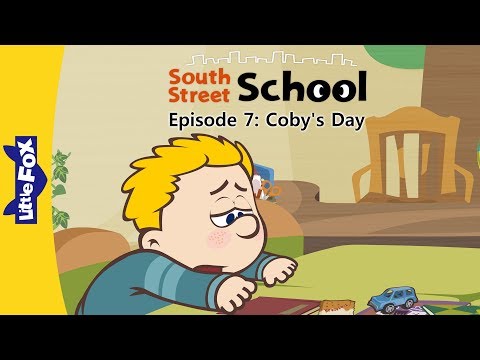 South Street School 7 | Coby's Day | School | Little Fox | Animated Stories for Kids