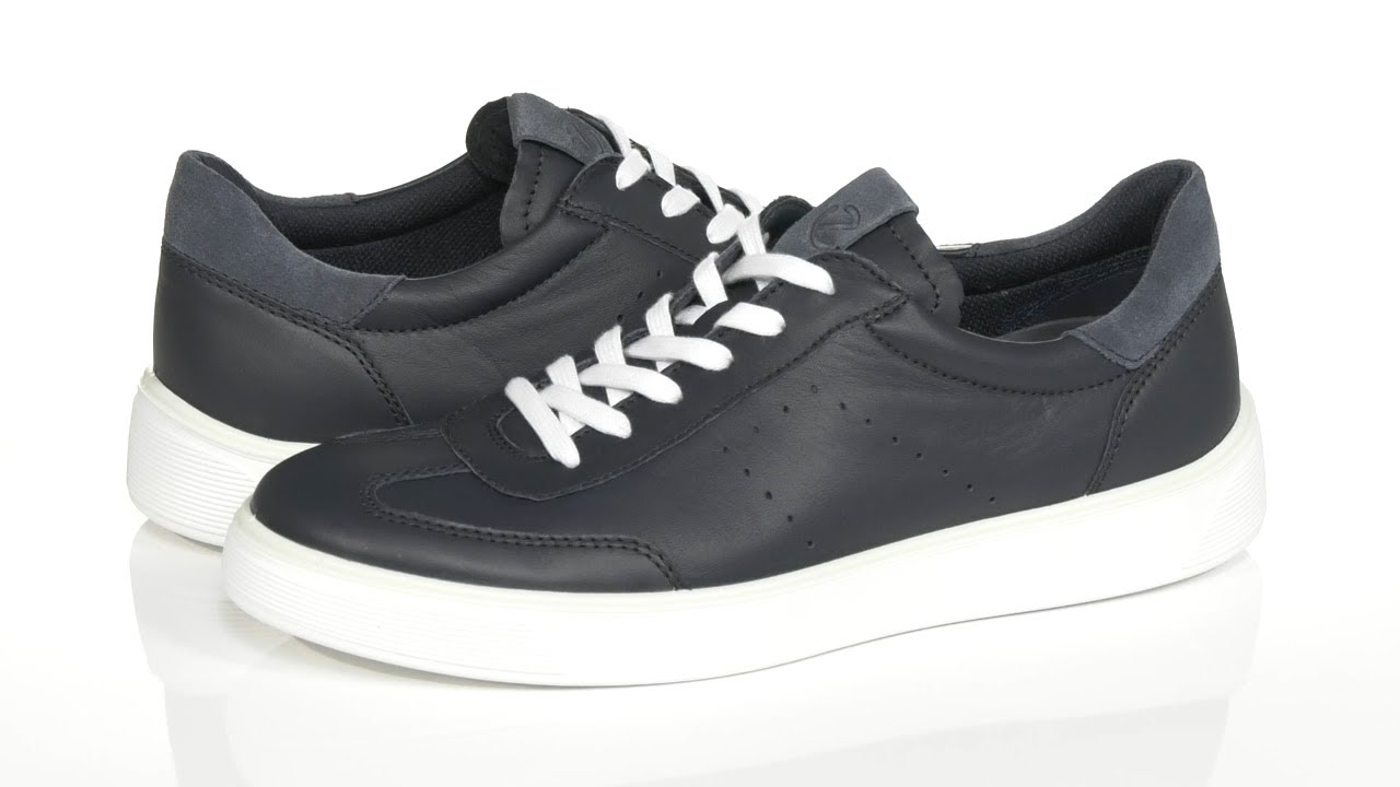 Ecco Men's Street Tray Sneaker - Black