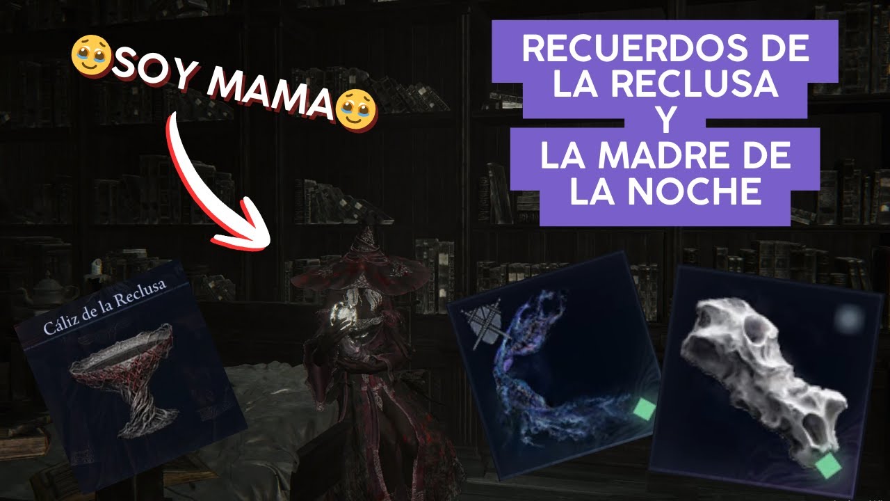 Aprendiendo a jugar la RECLUSA y la MADRE DE LA NOCHE (Elden Ring Nightreign)