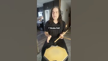 7 Stroke Roll #drums #rudiments #drumtechnique #rhythm #drumming #practicepad #practice #drumrolls