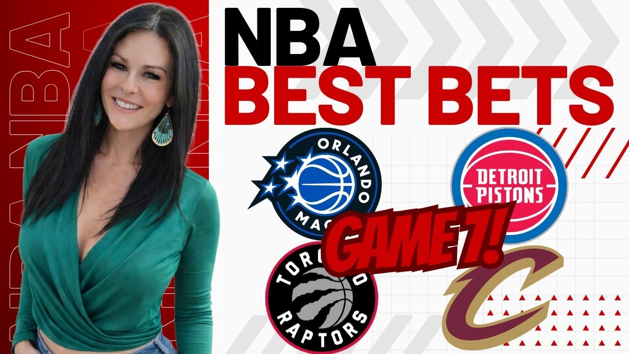 Who Will Win Game 7?! Magic vs Pistons & Raptors vs Cavaliers Best Bets | NBA Playoffs
