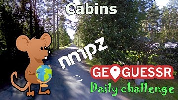 Geoguessr Daily Challenge - NMPZ - These Cabins Looked Very Scandinavian