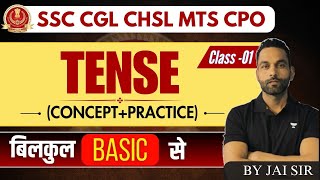 SSC CGL, CHSL, MTS, CPO 2023-24 | Tense - Class 1 | SSC English by Jai Yadav