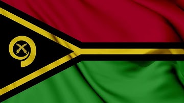 Vanuatu Flag Waving Background | HD | ROYALTY FREE