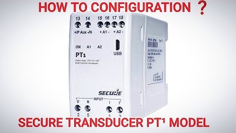 How to configuration SECURE TRANSDUCER PT¹ MODELS #relay #electrical#automobile#viralvideo #trending