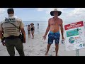 Police Catch Him Harassing A Manatee At The Beach
