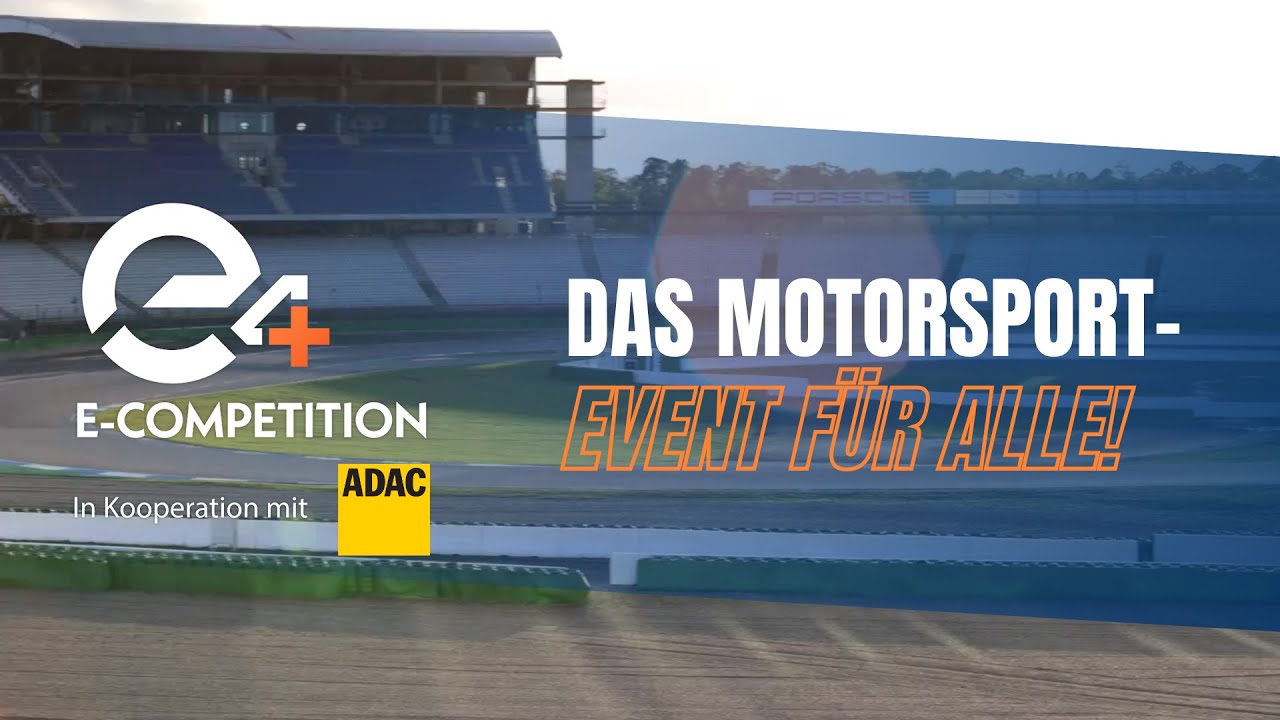 Erlebe die Highlights der ADAC e-competition – Das Motorsportevent für alle Mobilitätsfans!