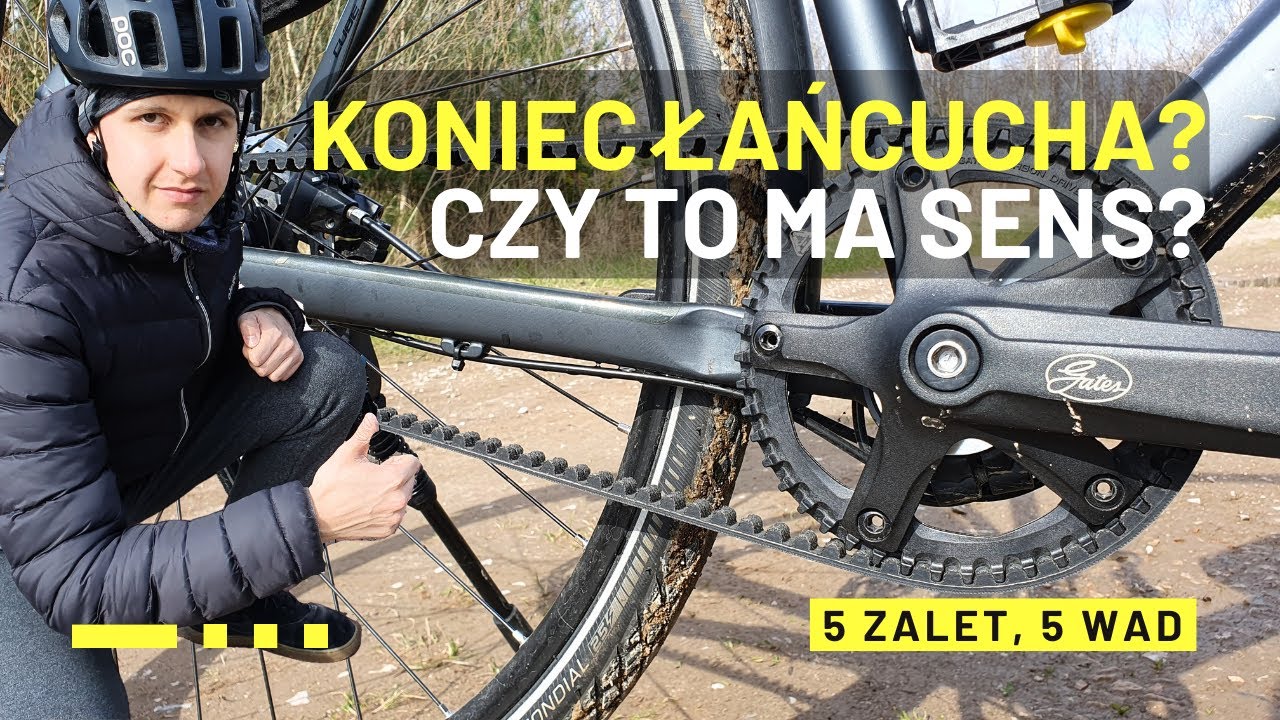 Rower na PASEK ZĘBATY - 5 zalet i 5 wad