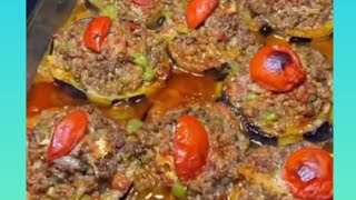 اكلة خفيفة للعشاءبالبادنجان shorts  fast-food aubergine