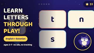Phonics App for Toddlers That Actually Works — Tähetark (English + Estonian) screenshot 4