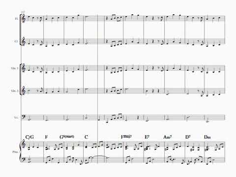안예은-상사화 실내악 악보 /  chamber sheet