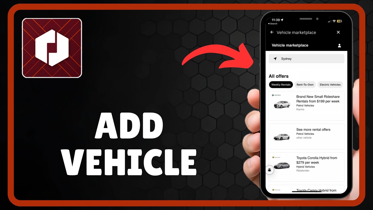 How to ADD VEHICLE IN UBER DRIVER APP - YouTube