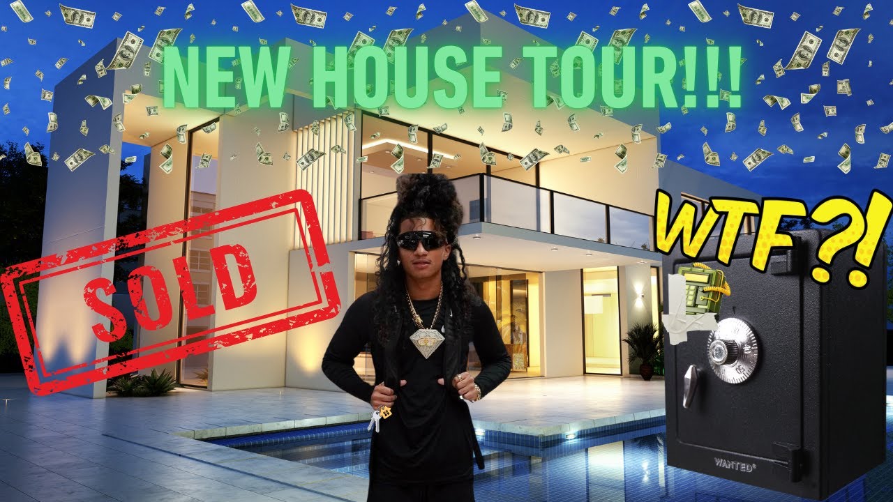 BUYING MY 1ST HOUSE + TOUR + FINDING A SAFE (YOU WONT BELIEVE WHAT WAS