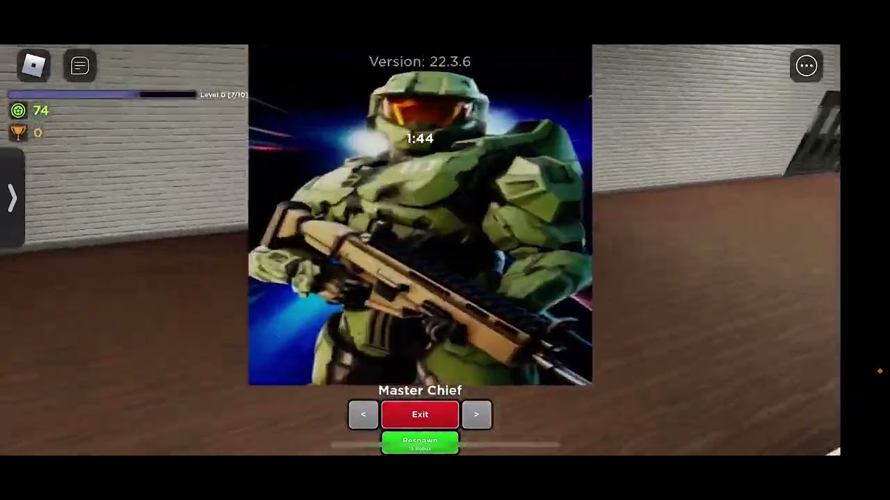 Master Chief, Roblox Evade Wiki