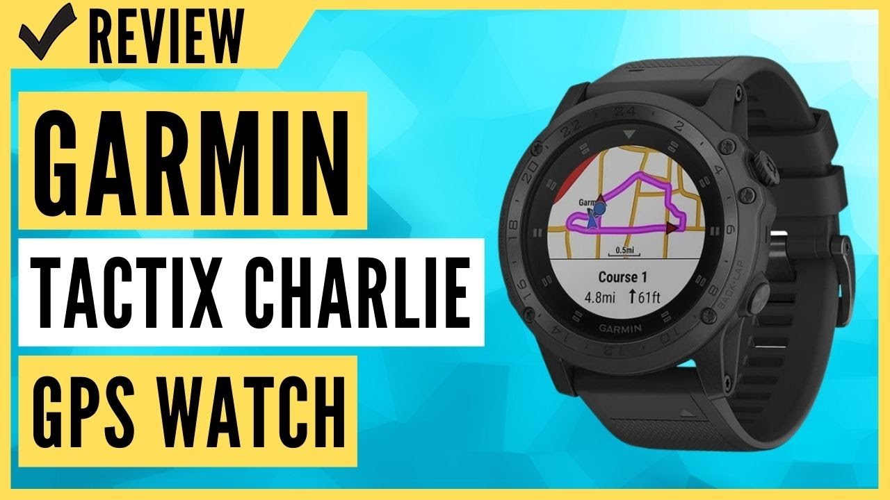 Grav upassende Manifest Garmin Tactix Charlie, Premium GPS Watch Review - YouTube