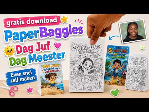 Paperbaggies 2026 - Goodbye teacher + FREE download