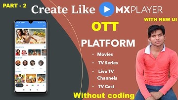 Create own App Like Mx player, Netflix, Amazon prime &  Hotstar |  media server | Video Stream 2025