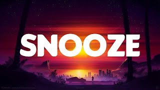 SZA - Snooze... Rihanna, The Weeknd (Lyric Video)