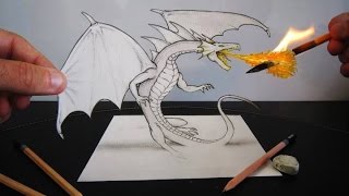 New! 3D Illusion Drawings By Alessandro Diddi