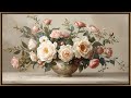 Art Frame TV | Bright Floral Still Life Wall Art | 1 Hour Loop
