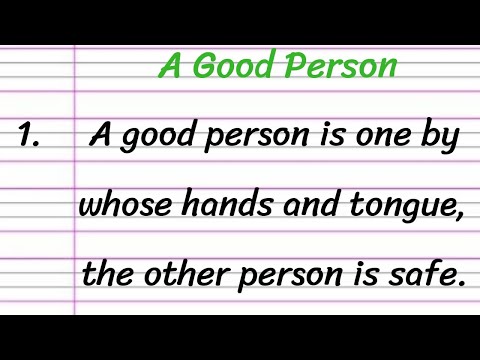 A Good Person