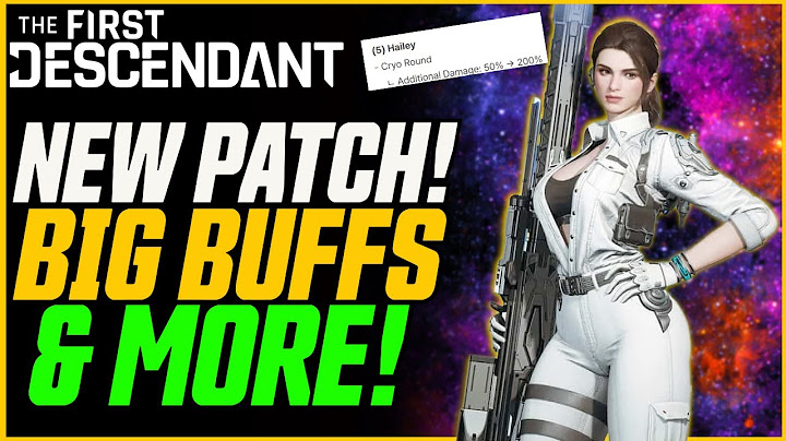 MASSIVE BUFFS! New Balance Patch & 1st Anniversary Event! // The First Descendant News
