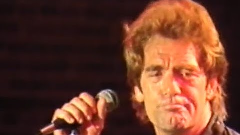 Huey Lewis & the News feat. Dwight Clark - Working In A Coal Mine - 5/23/1989 - Slim