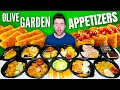 Trying Olive Garden's FULL MENU of APPETIZERS!