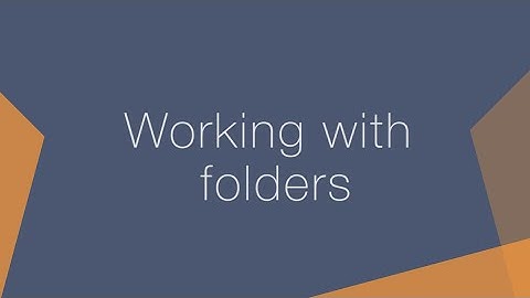 Creatio CRM Tutorial: How to work with folders in Creatio