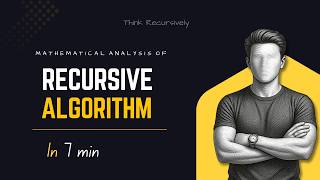 Famous Mathematical Analysis of Recursive Algorithm | ADA | BCS401 Wealth